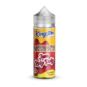 A 100ml bottle of Dessert - Jem Roly Poly Kingston Nicotine Free 0mg E Liquid VAPE Juice with a colorful label.